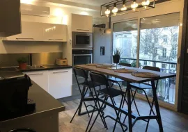 Location Beau T3 meublé 53m² moderne climatisé et équipé