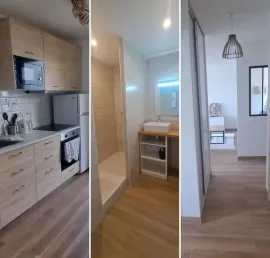 Location Beau 2P meublé 47m² avec terrasse quart. Cévennes