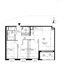 Location Beau 4P 83m² neuf avec loggia et 2 parkings