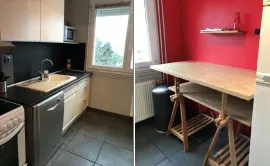 Location T2 meublé 49m² Nantes avec balcon + parking + cave