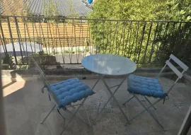 Location Beau 2P meublé + terrasse et jardin partagé 200m²