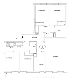 Vente Appartement 5 pièces avec balcon - Suresnes