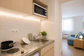 Vente Investissement locatif - studio 6e avec balcon
