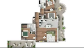 Vente Appartement 4 pièces avec deux terrasses