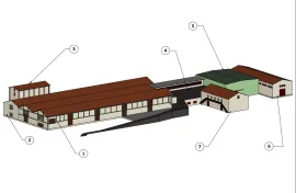 Location À vendre – Entrepôt industriel de 8000 m² divisible à Lézignan-Corbières à proxi