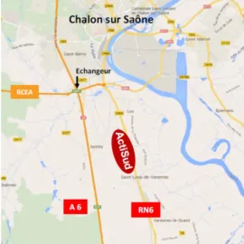 Vente A vendre- Terrains de 6,5 ha en Zone Actisud à Saône-et-Loire (71)