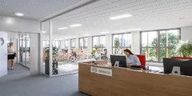 Bureaux neufs de 3 675 m² à louer à Montpellier – Quartier Port Marianne Montpellier