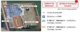 Vente À reprendre – Site industriel de 6 850 m² à Bernaville – Somme (80)