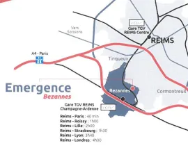 Location À louer – Bureaux de 4 000 m² près de Reims à Bezannes – Marne (51)
