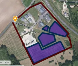 Vente À vendre – 2,5 hectares de terrains industriels à Souvigné – Indre-et-Loire (37)