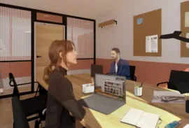 Location Location de bureaux de coworking de 800 m², Quartier Central des Affaires Euromé
