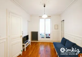 3P de 48,15 m² charme de l'ancien, calme sur cour Paris 18e