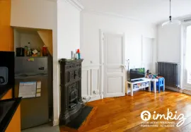 Vente 3P de 48,15 m² charme de l'ancien, calme sur cour