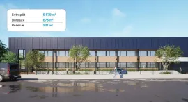 Location À louer – Entrepôt logistique de 6 482 m² dans la zone d'activités de Courtine à