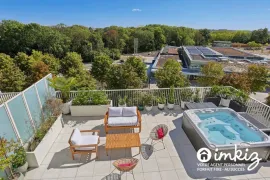 Vente maison sur le toit – Terrasse 76,5 m² – Jacuzzi