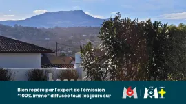 Vente BIDART – T3 en Rez-de-jardin avec vue sur la Rhune