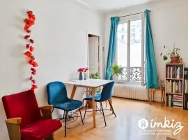 Paris 19ᵉ  2 pièces 30 m² calme sur cour Paris 19e
