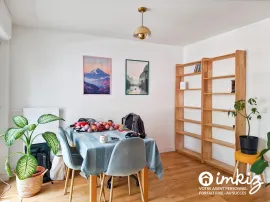 Paris 19e – 3P refait à neuf, traversant, 2 loggia Paris 19e