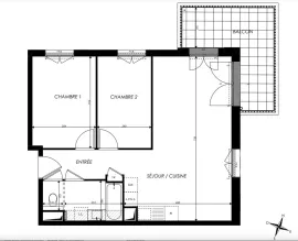 Vente Appartement 3 pièces avec balcon – Courbevoie