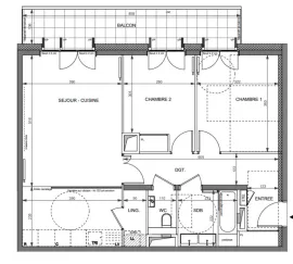 Vente Appartement T3 avec balcon Neuilly/Seine