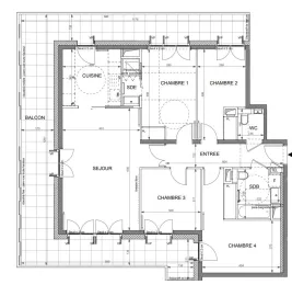 Vente Appartement T5 avec balcon Neuilly/Seine
