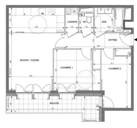 Vente Appartement T3 avec balcon Neuilly/Seine