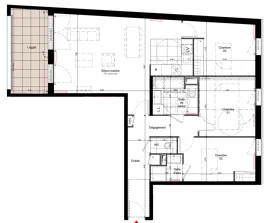 Vente Appartement 4 pièces avec loggia