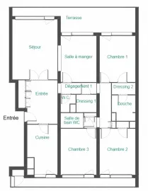 Vente Appartement T5 - Résidence Pitance Ecully Centre