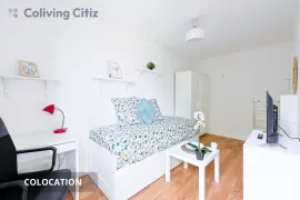 Colocation Chambre meublée en colocation