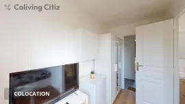 Chambre avec salle de bain wc Orly