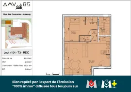 Vente MAISON  EN DUPLEX-2 CHAMBRES-TERRASSE-2 PLACES DE STATIONNEMENT-BOX
