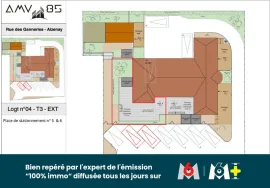 Vente MAISON  EN DUPLEX-2 CHAMBRES-TERRASSE-2 PLACES DE STATIONNEMENT-BOX