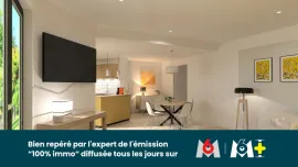 Vente MAISON 90 m2 EN DUPLEX - 2 CHAMBRES - TERRASSE - GARAGE - STATIONNEMENTS - STUDIO INDEPENDANT