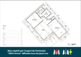 Vente MAISON - BRÉTIGNOLLES SUR MER - 3 PIÈCES -RÉNOVÉE- JARDIN - TERRASSE