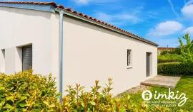 Vente MAISON T3 DE PLAIN-PIED (2019) – JARDIN – CARPORT