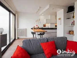 Vente Appartement 2 pièces, grand balcon, vue degagée