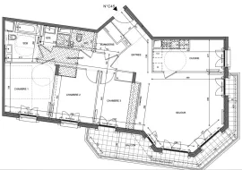 Vente Appartement T4 de 100m2 à Puteaux