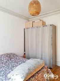 Vente Paris 18  3 pièces charme, balcon, calme sur cour