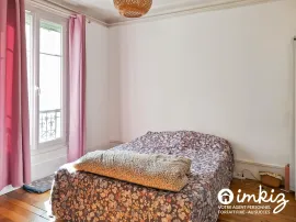 Vente Paris 18  3 pièces charme, balcon, calme sur cour