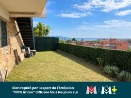 Vente APPARTEMENT 2 PIÈCES - Vue mer & jardin privatif de 60 m² - 10 min de Monaco