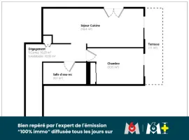 Vente APPARTEMENT 2 PIÈCES - Vue mer & jardin privatif de 60 m² - 10 min de Monaco