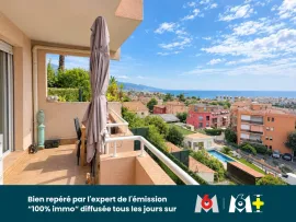 Vente APPARTEMENT 2 PIÈCES - Vue mer & jardin privatif de 60 m² - 10 min de Monaco