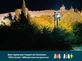Vente Maison d’exception face a la cité de Carcassonne avec SPA