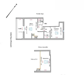 Vente Maison 5 pièces et deux F3 indépendants
