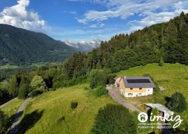 Ferme de 1826 rénovée + Mazot aménagé, 3'800m2 La Rivière-Enverse