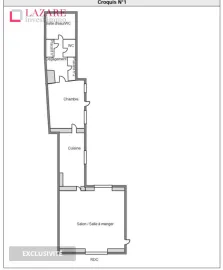 Location A LOUER T3 Meublé refait à neuf