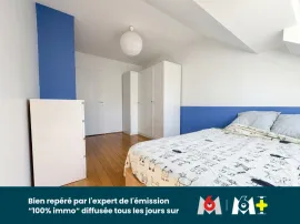 Vente Appartement 3 pièces avec balcon et Garage - 2 chambres + un bureau -  dernier étage