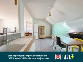 Vente Appartement 3 pièces avec balcon et Garage - 2 chambres + un bureau -  dernier étage