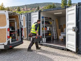 Location Container stockage 20 pieds artisans Mirecourt