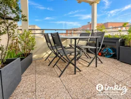 Vente Duplex 99m² rénové, terrasse - climatisé - 2 boxes